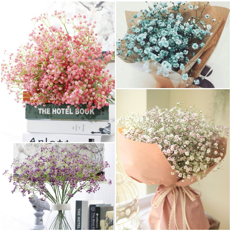 Artificial Fake Baby's Breath Gypsophila Silk Flowers