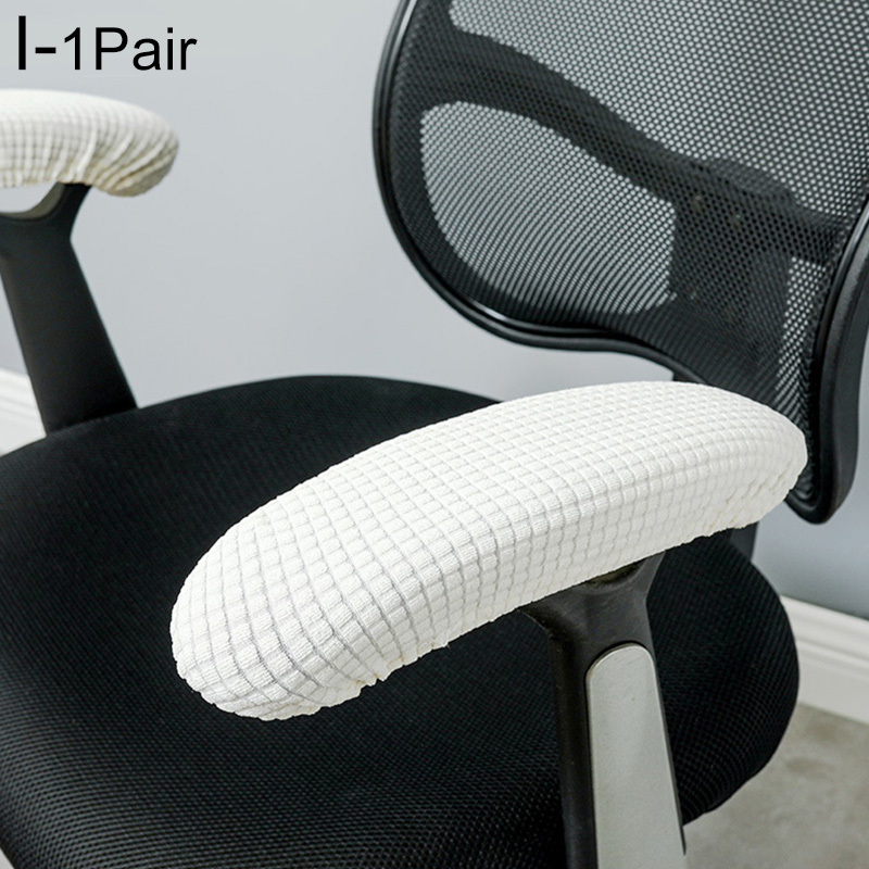 1Pair Stretch Chair Armrest Cover Removable Arm Rest Protector Cover Office eBay