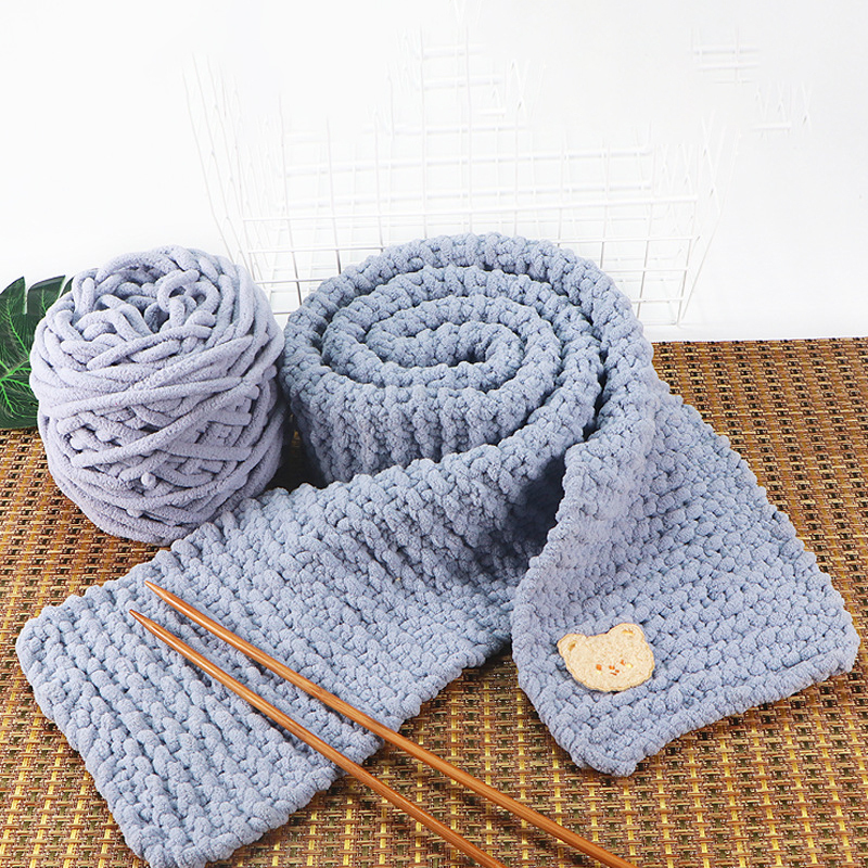 Super Thick Crochet Yarn Woolen Warm Yarn for Knitting Scarf Sweater  Blanket.