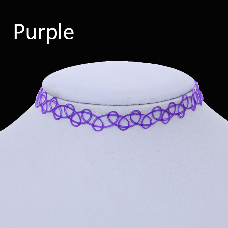 Fashion Lace Chokers for Girl Lady Women Bithday Gift Colourful