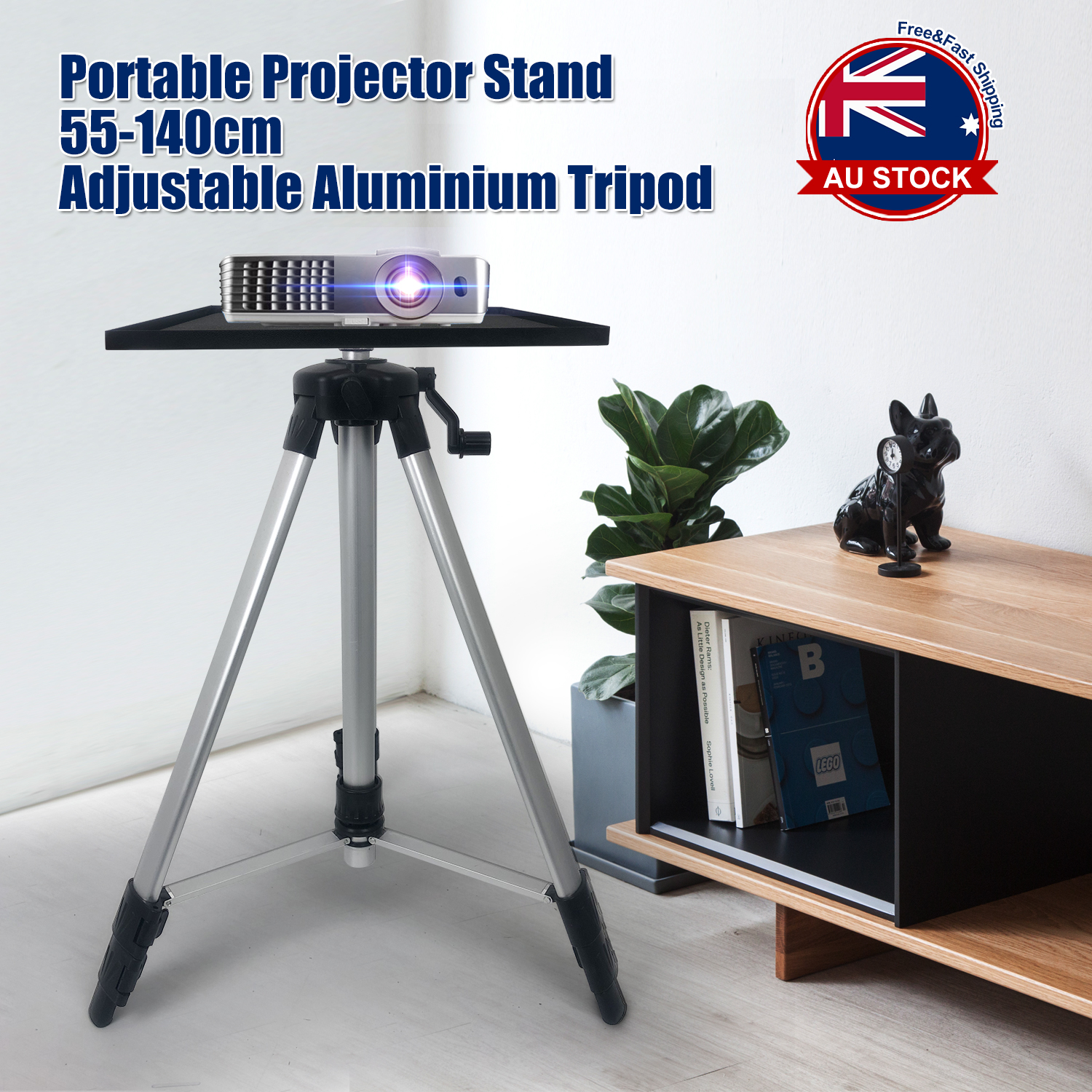 adjustable projector stand