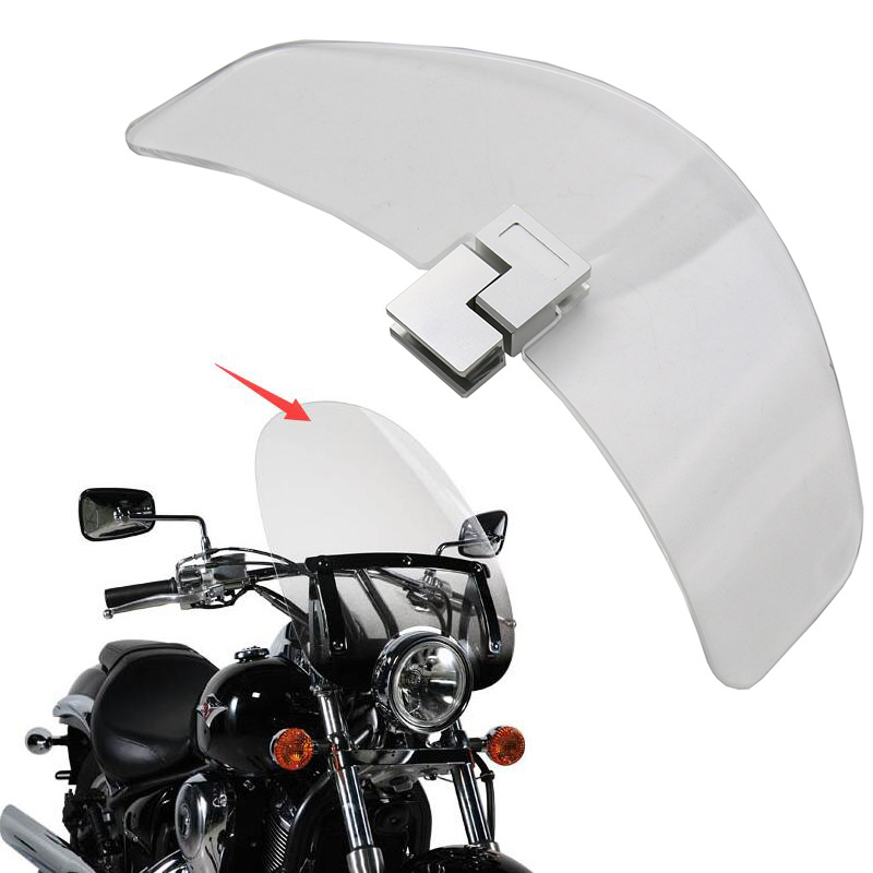 motorcycle windshield deflectors