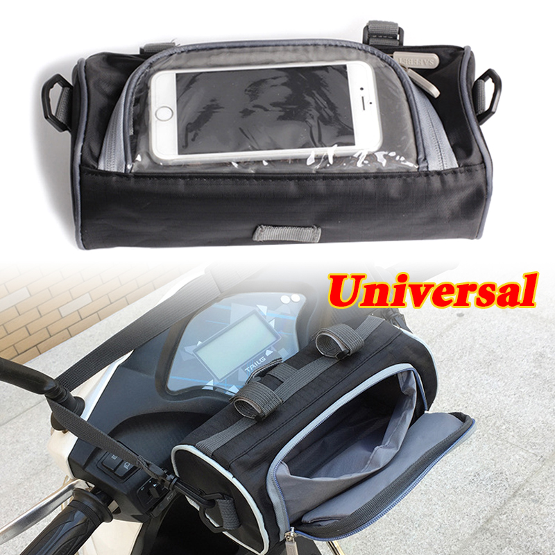 waterproof motorcycle handlebar bag