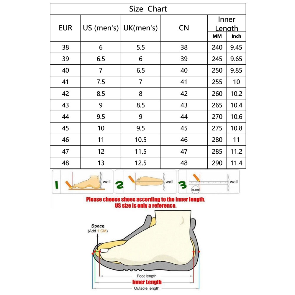 atika sandals size chart