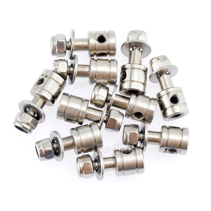 10PCS Servo Rod Connectors Push Rod Connector Adapter Linkage Stoppers ...