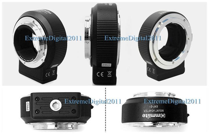 V08 Commlite Cm Enf E1 Pro Af Adapter For Nikon F Lens To Sony E ii rii Ebay